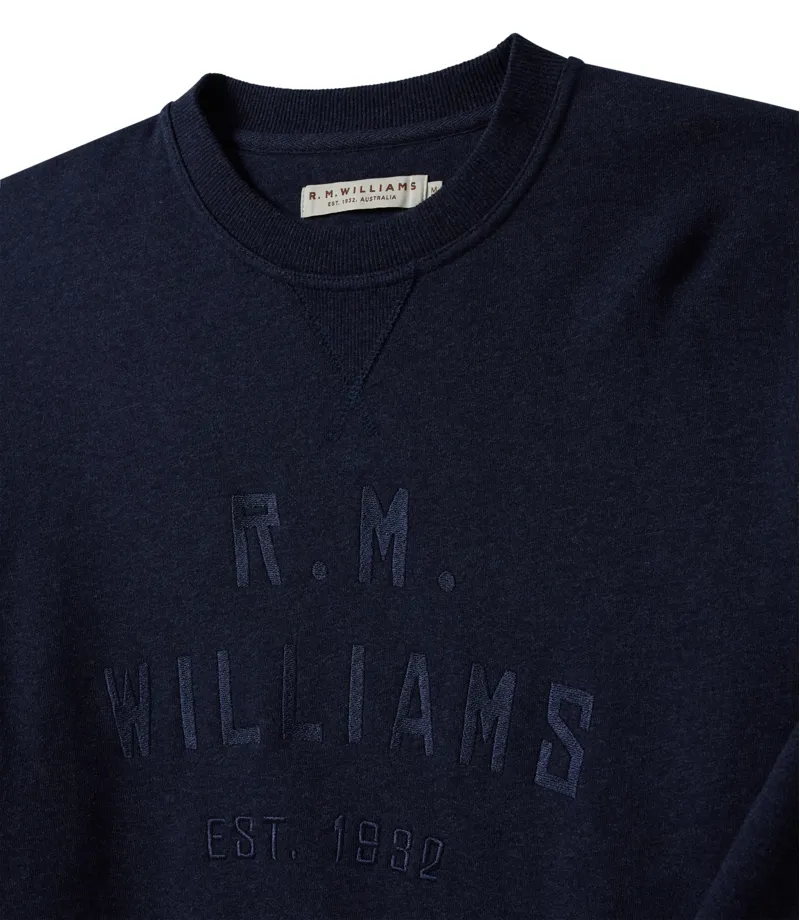 RM Williams Bale Sweatshirt Navy-5